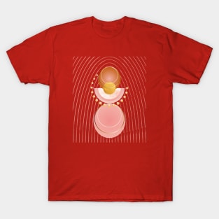 Abstract Art |  Abstract Shapes | Woman or Universe? T-Shirt